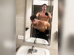 Jocks Have Public Bathroom Fuck boys porn