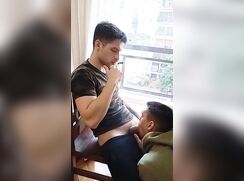 Blunt and a BJ boys porn