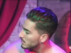 Full nude strip show