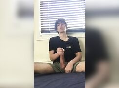 Sexy Naughty WhiteBoy in Black ⚫️