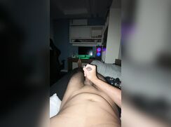 Huge cumshot in the middle of the night boys porn