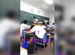 Exposure of cute male students' dicks