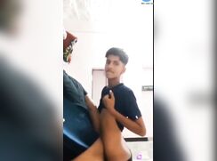 Young Desi think fucks chubby friend
