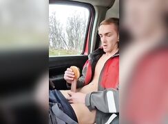 Making a Boston cream donut