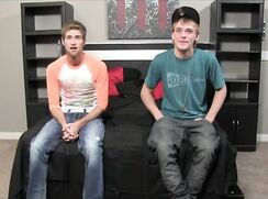 Twink Takes Big Blond Cock Raw