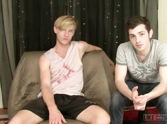 first-time couch couple hot boy gay porn