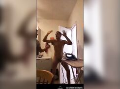 British straight teen gets buck naked at house party, there's all ways one