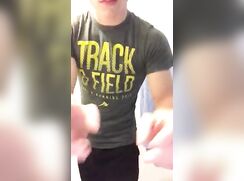 Track & Field Sexy Sweet WhiteBoy ● Hot Twink Porn
