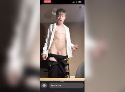 cute blonde strip wanking off show his cock out cam boys porn