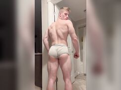 cute fitness canadian tiktoker patrick jacking off cam porn