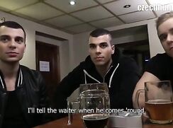 waiter straight boys paid sex gay porn