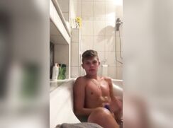 fantastic five cutes guys showing jacks off