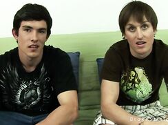 Straight guys first blow job