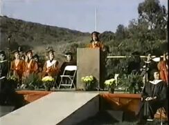 Adam Lambert sings at a Graduation - AI Enhanced
