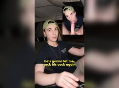 Car cruising public oral sex cam porn