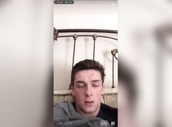 Hot lad persuaded to cum on Snapchat Hot lad persuaded to cum on Snapchat