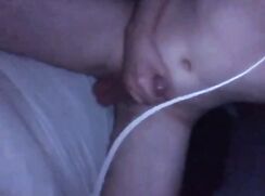 Exposed 18yo Jtwinkboy rides toy naked