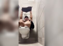 are u sure wanking like this in a public toillet?