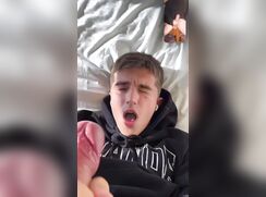 Jack the lad cum boys porn Self facial