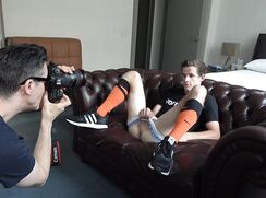aussie twink brad h bts photoshoot
