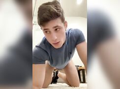 Bragging about his bottom self