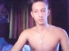 [Archive of GBT][0343] Cute boy with nice hair gets horny chatting online