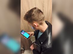 [ABX][5][578] - Straight European college guy between classes