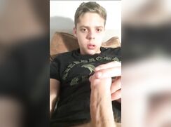 cute blonde perfect uncut big dick jo