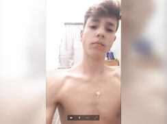 [Archive of GBT][0505] Teen cum on toilet