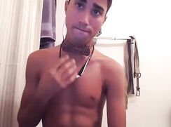 Lucas enjoys himself