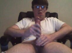 TRUE MONSTER COCK LAD - Slaps it around like a weapon