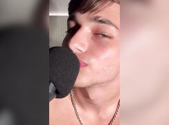 Cute guy Loves kisses