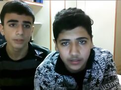 Str8 Latino Boys Wank & Cum for Fake Girl