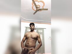 Ajeet beats his meat