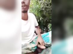 My Bangladeshi Friend Handjob Public outside