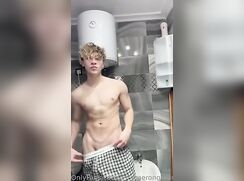 cute fit blonde strip underwear