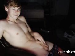 Ginger Twink on Webcam