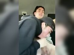 Jock Sucks Off Hung Transgender Girl In Back Of An Uber boys porn