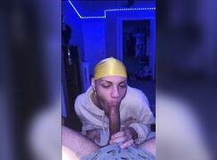 You don't need nobody else when he can swallow your dick whole