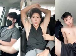 Driving by car to soccer practice is so exciting