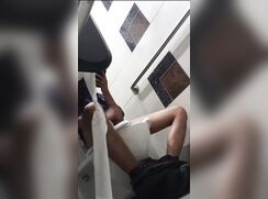 He Saw The Camera And Decided to get his nut off