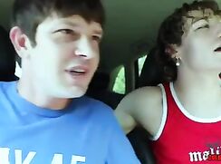 (GR) Twinks in the Car Porn Public