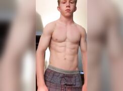 cute wrestler ginger strip jo