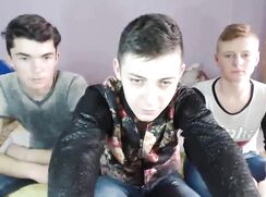 3 play boys show buddies porn trio