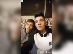 Boy shows dick to friends webcam porn