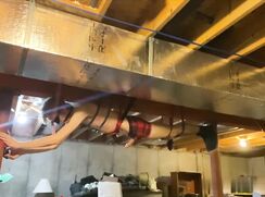 [ABX][5][682] - Blond boy hangs on the wooden beam