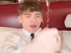 A103. Hand job huge cum