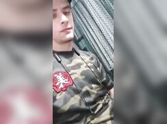 Young man plays with big dick cam twink porn