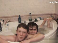 A103. Two boys have fun in bath cute porn couple