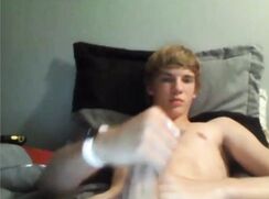 cute fit big cock blonde bed baited BOYS PORN CAM